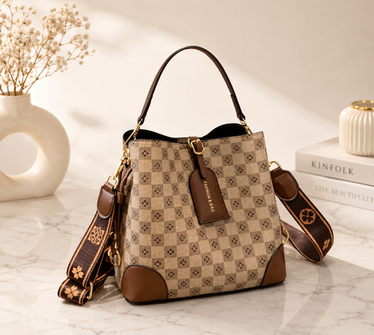 Bella Checkered handbag