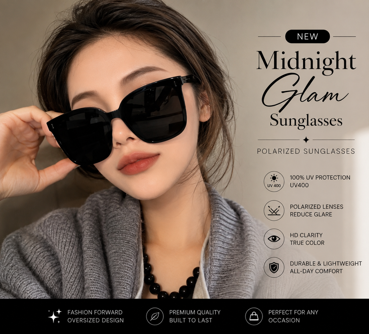 Midnight Glam Sunglasses,