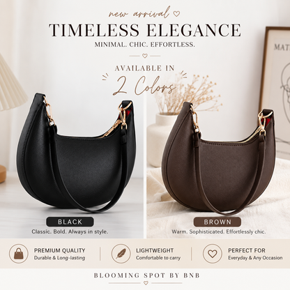 Luna Crescent Shoulder Bag