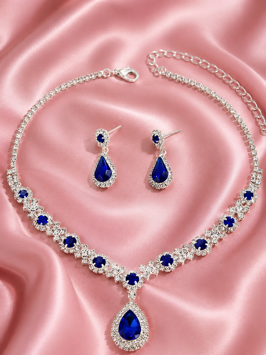 Royal Sapphire Jewelry Set