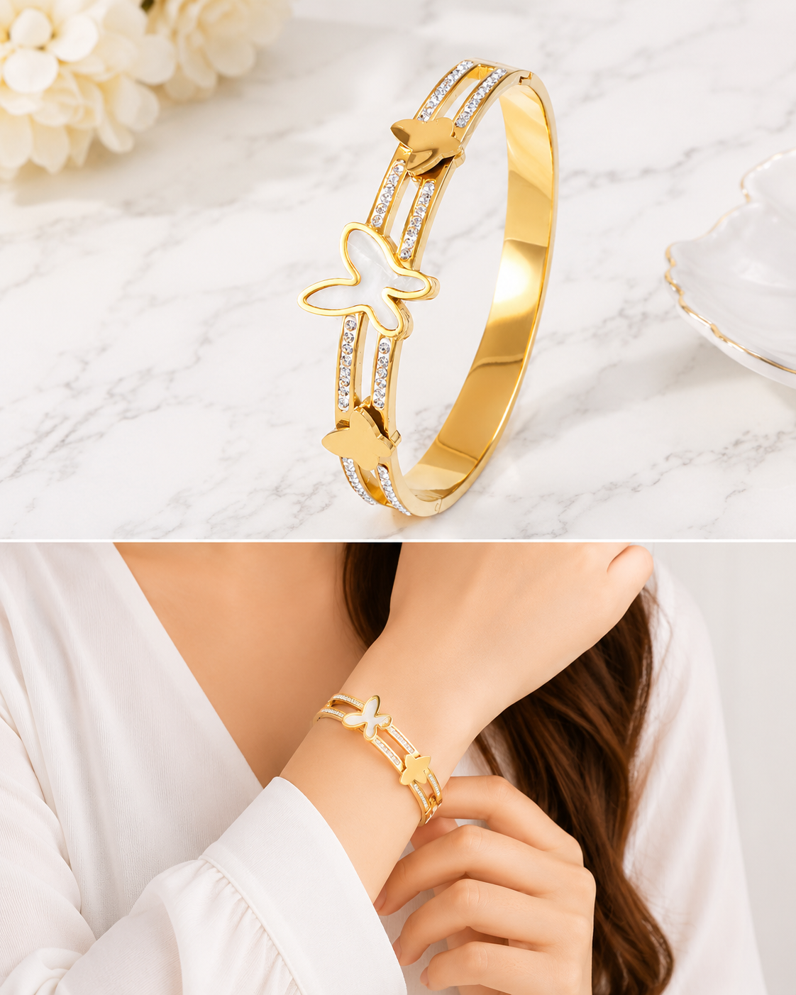 Butterfly Grace  Bangle