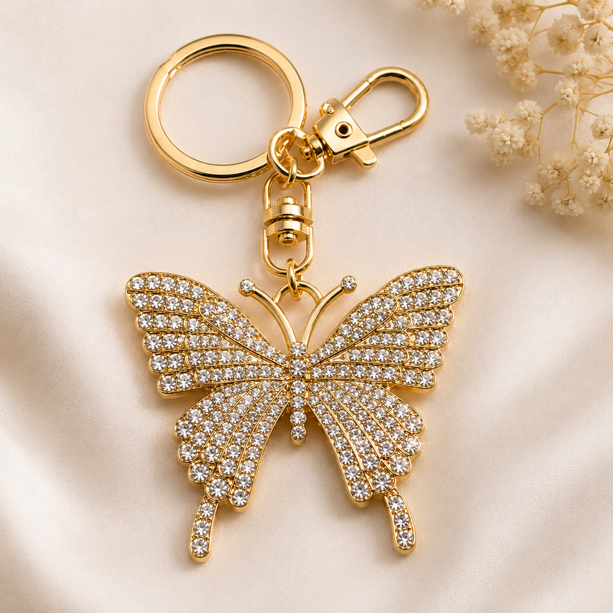 Butterfly Luxe Bag Charm