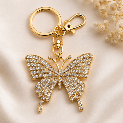 Butterfly Luxe Bag Charm