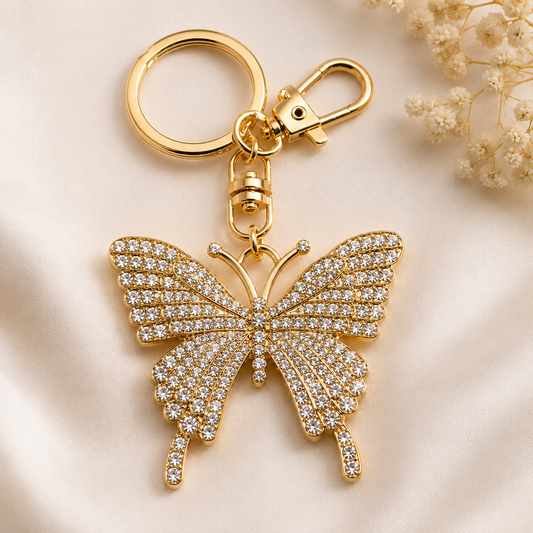 Butterfly Luxe Bag Charm