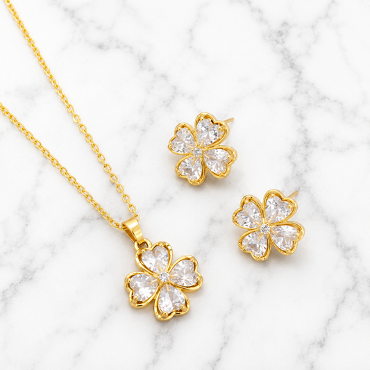 four leaf clover set