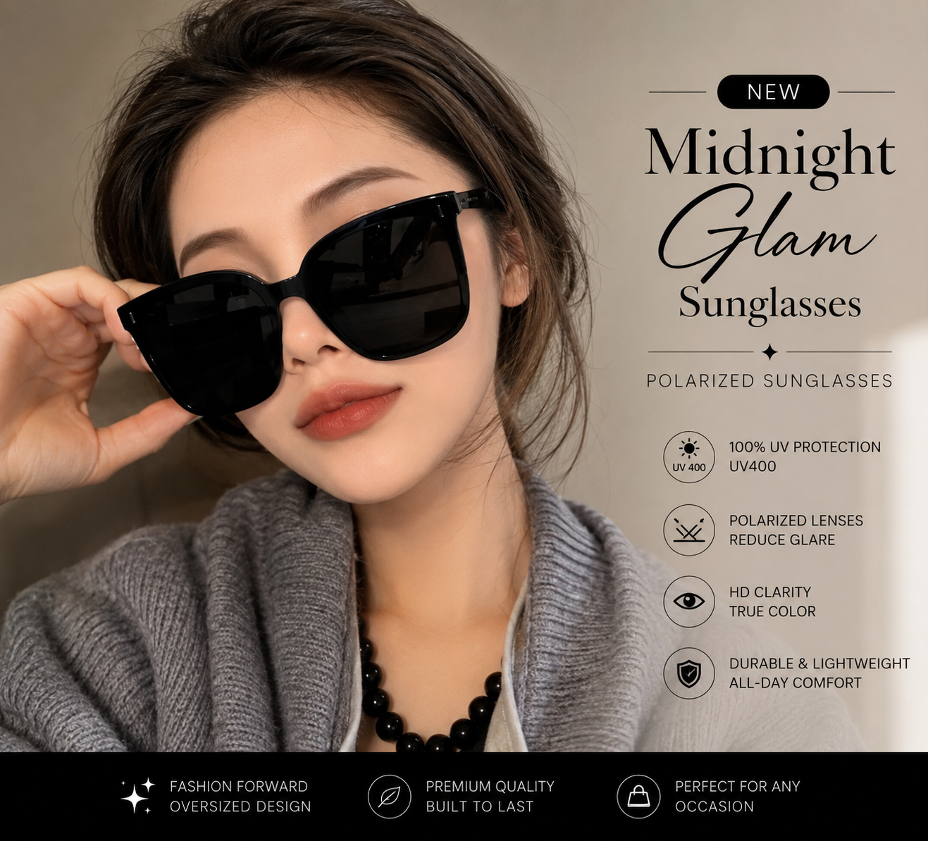Midnight Glam Sunglasses,