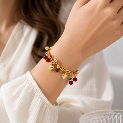 Sweet Cherry Bracelet