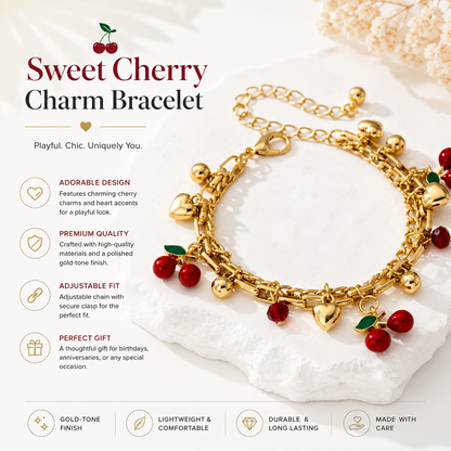 Sweet Cherry Bracelet